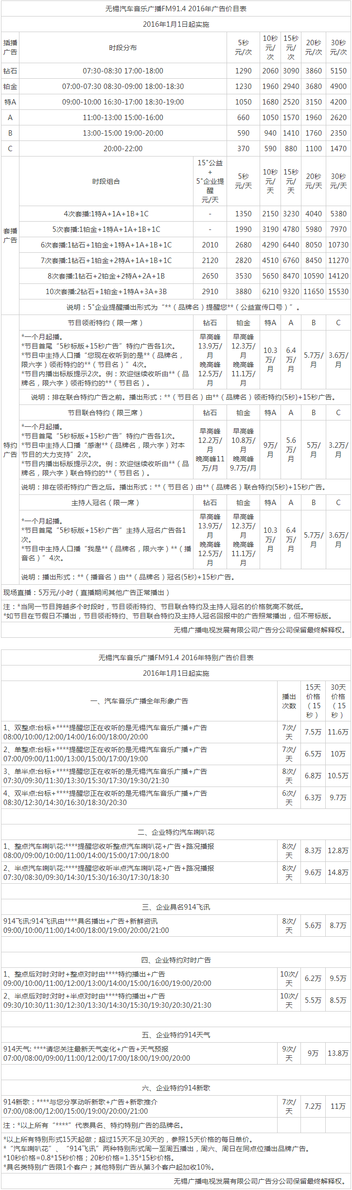 2016无锡人民广播电台音乐电台FM91.4广告报价表.png