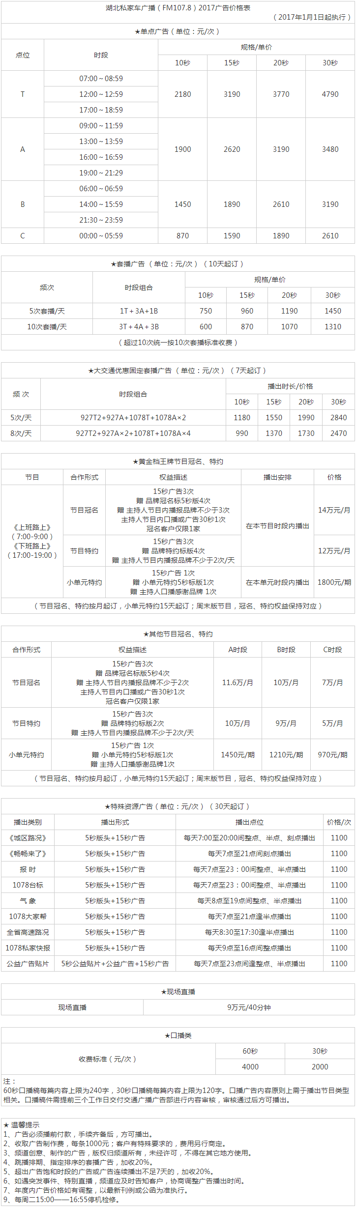 2017湖北人民广播电台私家车广播（FM107.8）广告报价表.png